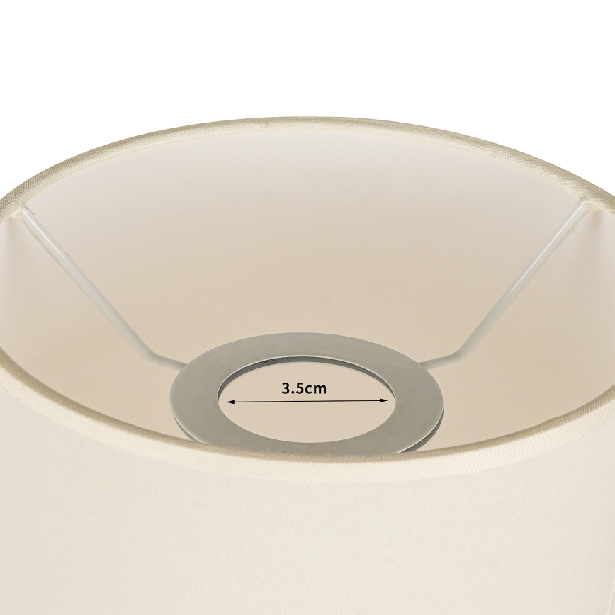 Brilagi - Lampenkap voor tafellamp TABLON E27 Ø 14 cm crème