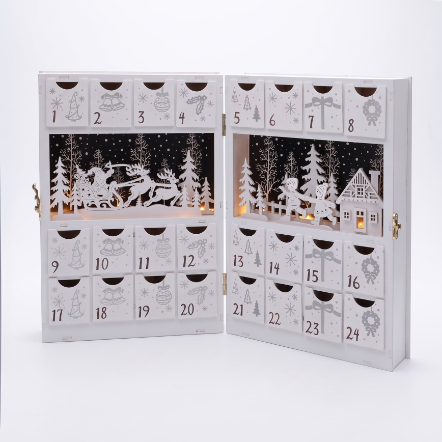 BRILAGI - LED Adventskalender LED/2xAA