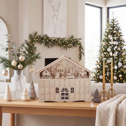 BRILAGI - LED Adventskalender LED/2xAA
