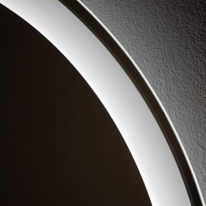 Brilagi - LED verwarmde badkamerspiegel AVA PRO LED/18,5W/230V Ø 60 cm IP44 CRI 90 dimbaar + CCT