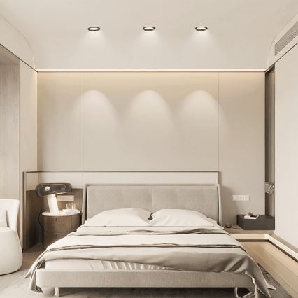 Brilagi - LED badkamer inbouwspot LED/4,8W/230V 4000K zwart IP65