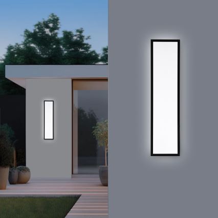 Brilagi - LED Badkamer plafondlamp FRAME LED/50W/230V 120x30 cm IP44 zwart
