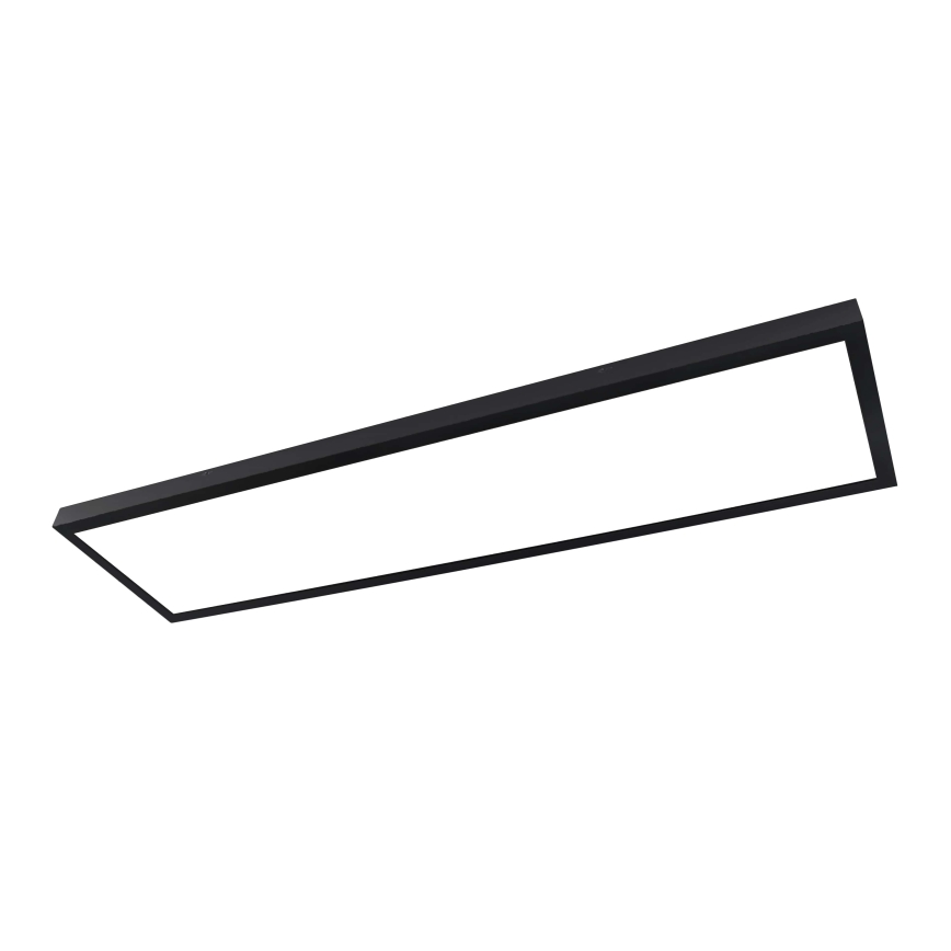 Brilagi - LED Badkamer plafondlamp FRAME LED/50W/230V 120x30 cm IP44 zwart