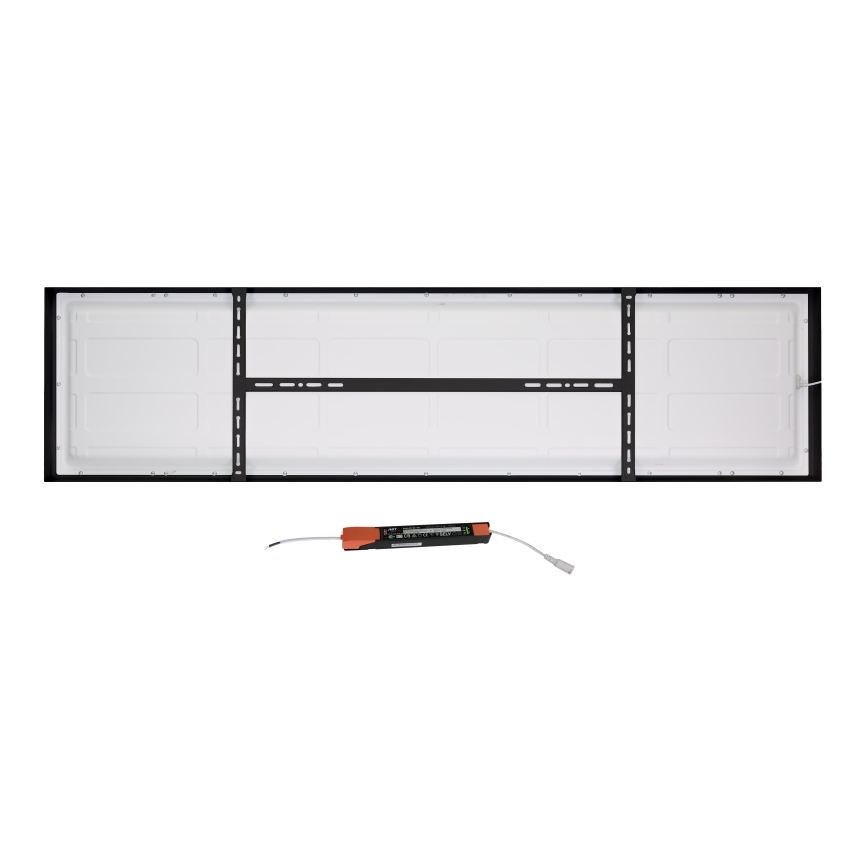 Brilagi - LED Badkamer plafondlamp FRAME LED/50W/230V 120x30 cm IP44 zwart