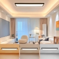 Brilagi - LED Badkamer plafondlamp FRAME LED/50W/230V 30x120 cm 3000/4000/6000K IP44 zwart