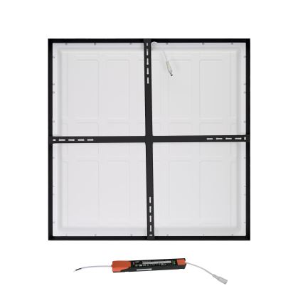 Brilagi - LED Badkamer plafondlamp FRAME LED/50W/230V 60x60 cm IP44 zwart