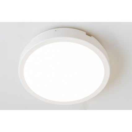 Brilagi - LED Badkamer plafondlamp PERA LED/18W/230V diameter 22 cm IP65 wit
