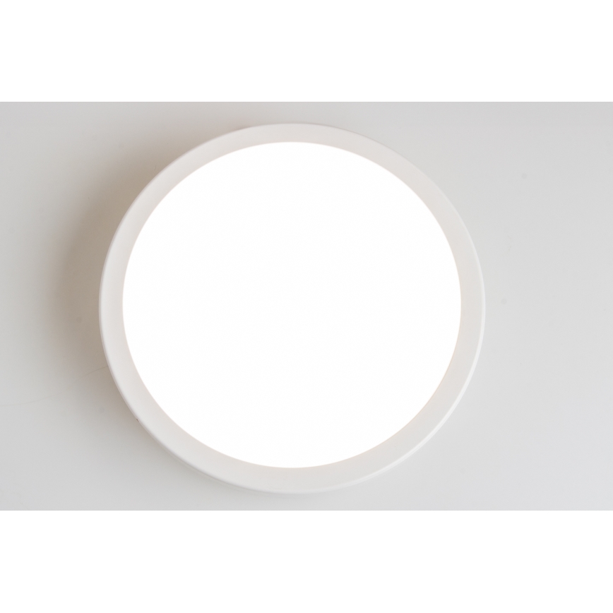 Brilagi - LED Badkamer plafondlamp PERA LED/18W/230V diameter 22 cm IP65 wit