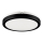 Brilagi - LED Badkamer plafondlamp PERA LED/18W/230V diameter 22 cm IP65 zwart