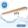 Brilagi - LED Badkamer spiegelverlichting WOODY MIRROR LED/12W/230V 60 cm IP44 eiken/glanzend chroom