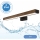Brilagi - LED Badkamer spiegelverlichting WOODY MIRROR LED/12W/230V 60 cm IP44 eiken walnoot/zwart