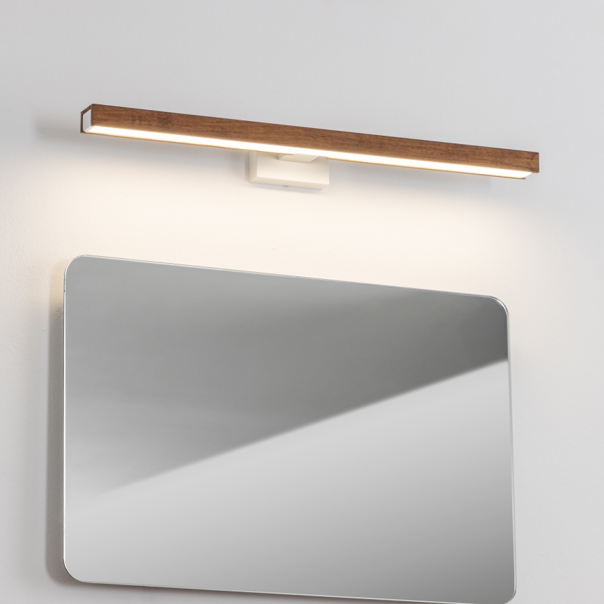 Brilagi - LED Badkamer spiegelverlichting WOODY MIRROR LED/12W/230V 60 cm IP44 eiken kers/wit