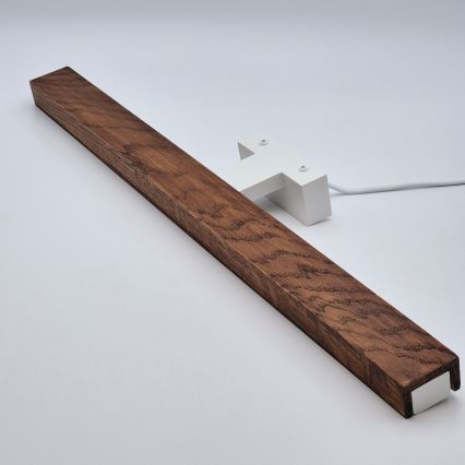 Brilagi - LED Badkamer spiegelverlichting WOODY MIRROR LED/12W/230V 60 cm IP44 eiken kers/wit