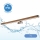 Brilagi - LED Badkamer spiegelverlichting WOODY MIRROR LED/15W/230V 90 cm IP44 eiken kers/glanzend chroom