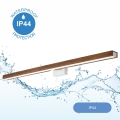 Brilagi - LED Badkamer spiegelverlichting WOODY MIRROR LED/15W/230V 90 cm IP44 eiken kers/wit