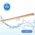 Brilagi - LED Badkamer spiegelverlichting WOODY MIRROR LED/15W/230V 90 cm IP44 eiken/wit