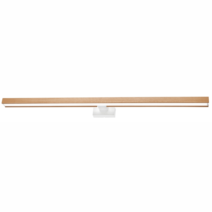 Brilagi - LED Badkamer spiegelverlichting WOODY MIRROR LED/15W/230V 90 cm IP44 eiken/wit