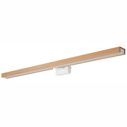 Brilagi - LED Badkamer spiegelverlichting WOODY MIRROR LED/15W/230V 90 cm IP44 eiken/wit