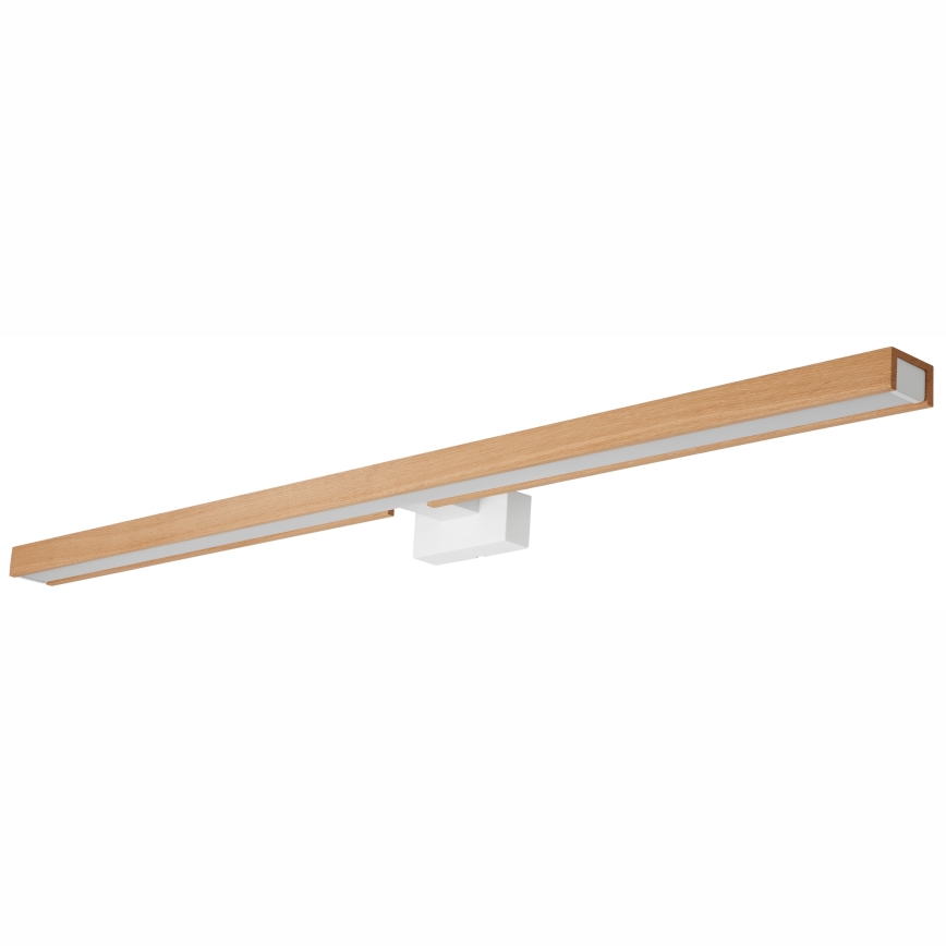 Brilagi - LED Badkamer spiegelverlichting WOODY MIRROR LED/15W/230V 90 cm IP44 eiken/wit