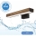 Brilagi - LED Badkamer spiegelverlichting WOODY MIRROR LED/8W/230V 40 cm IP44 eiken walnoot/zwart