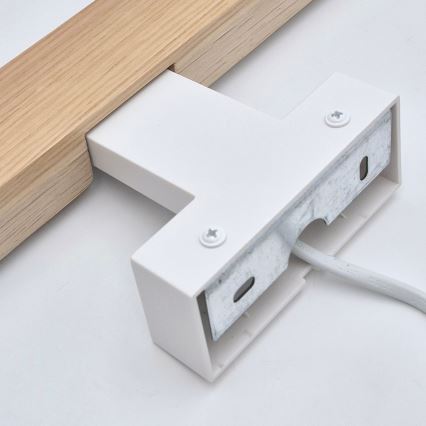 Brilagi - LED Badkamer spiegelverlichting WOODY MIRROR LED/8W/230V 40 cm IP44 eiken/wit
