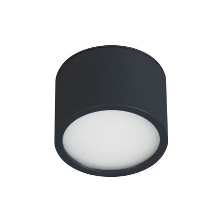 Brilagi - LED Badkamer-spot SMOOTH 1xGX53/15W/230V zwart IP65
