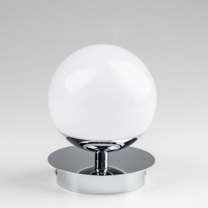 Brilagi - LED-wandlamp voor badkamer BALL LED/6W/230V 3000/4000/6500K IP44 glanzend chroom