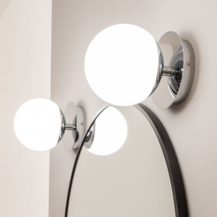 Brilagi - LED-wandlamp voor badkamer BALL LED/6W/230V 3000/4000/6500K IP44 glanzend chroom
