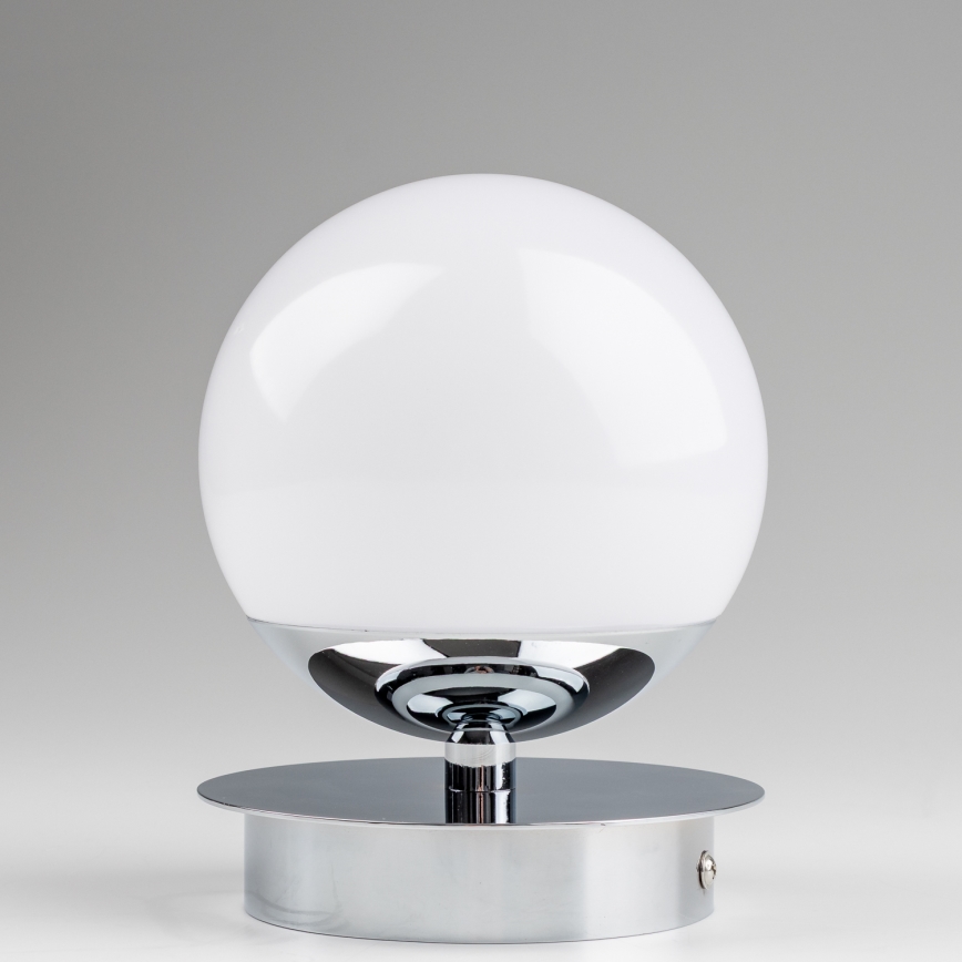 Brilagi - LED-wandlamp voor badkamer BALL LED/6W/230V 3000/4000/6500K IP44 glanzend chroom