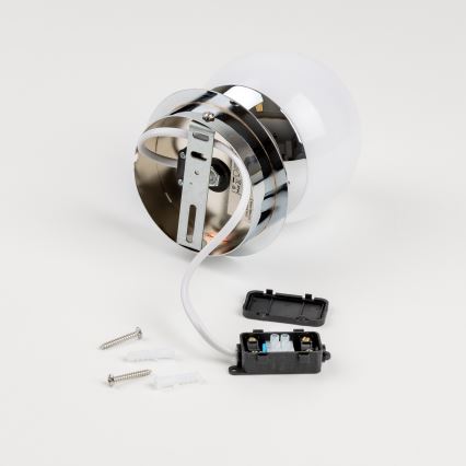 Brilagi - LED-wandlamp voor badkamer BALL LED/6W/230V 3000/4000/6500K IP44 glanzend chroom
