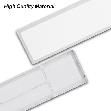 Brilagi - LED plafondlamp voor badkamer FRAME LED/50W/230V 120x30 cm 3000/4000/6000K IP44 wit
