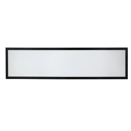 Brilagi - LED plafondlamp voor badkamer FRAME LED/50W/230V 120x30 cm 3000/4000/6000K IP44 zwart