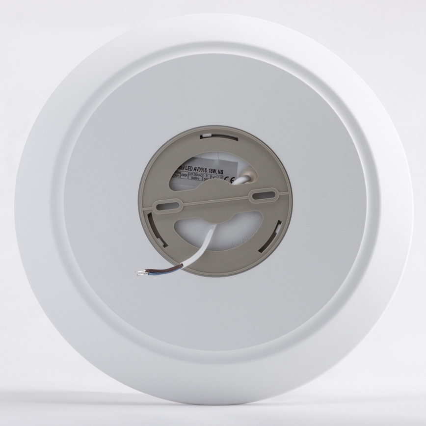 Brilagi - LED-badkamerplafondlamp met sensor VESTAS LED/18W/230V Ø 28 cm 4000K IP54