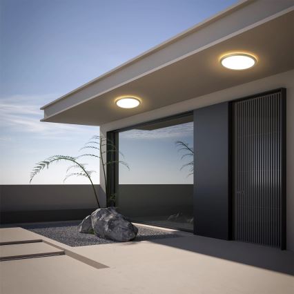 Brilagi - ULTRA SLIM LED plafondlamp voor badkamer LED/18W/230V Ø 30 cm goudkleurig IP54