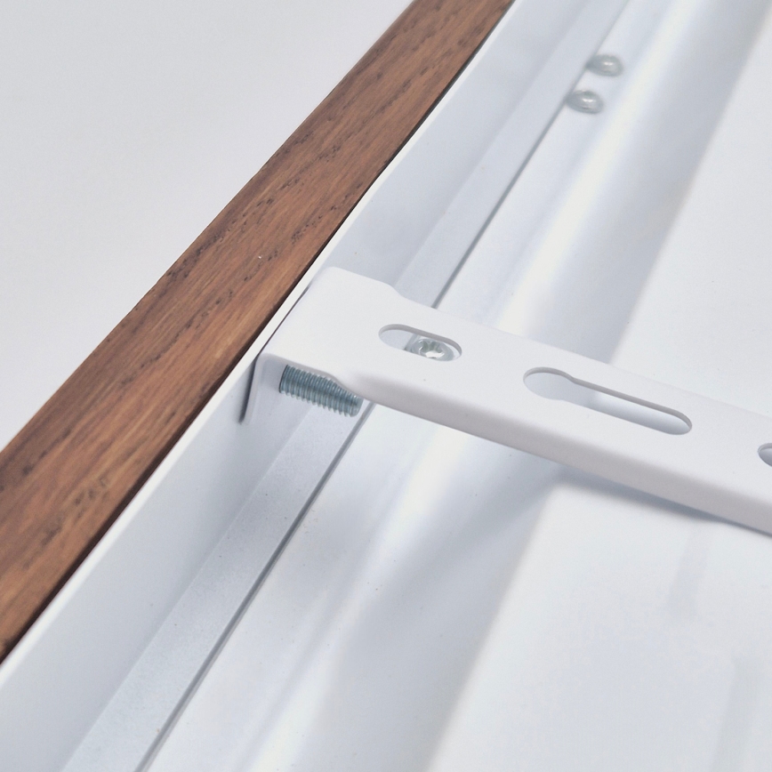 Brilagi - LED plafondlamp voor badkamer WOODY FRAME LED/40W/230V 120x30 cm IP44 eik kers