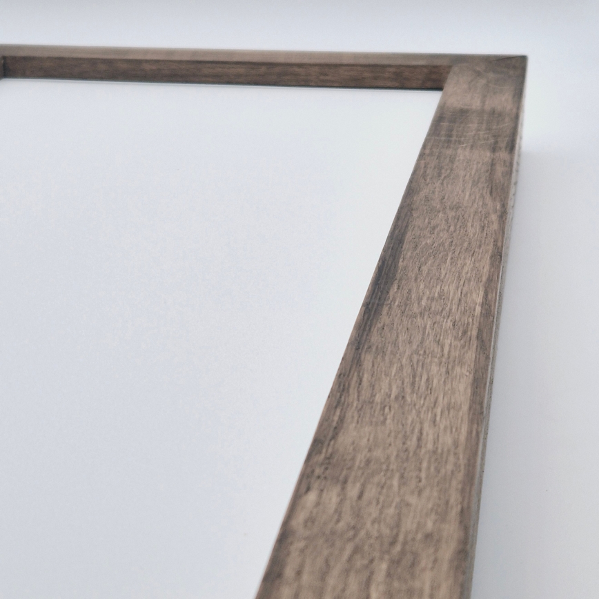 Brilagi - LED plafondlamp voor badkamer WOODY FRAME LED/40W/230V 120x30 cm IP44 eiken/walnoot