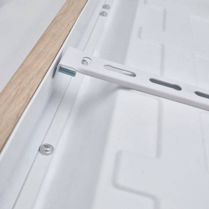 Brilagi - LED-plafonnière voor badkamer WOODY FRAME LED/50W/230V 60x60 cm IP44 eiken