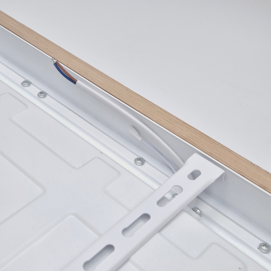 Brilagi - LED-plafonnière voor badkamer WOODY FRAME LED/50W/230V 60x60 cm IP44 eiken