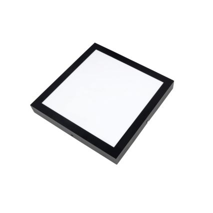 Brilagi - LED Badkamer plafondlamp FRAME LED/24W/230V 30x30 cm 3000/4000/6000K IP44 zwart