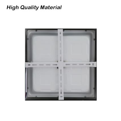 Brilagi - LED Badkamer plafondlamp FRAME LED/24W/230V 30x30 cm 3000/4000/6000K IP44 zwart