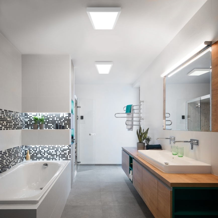 Brilagi - LED Badkamer plafondlamp FRAME LED/50W/230V 30x120 cm 3000/4000/6000K IP44 wit