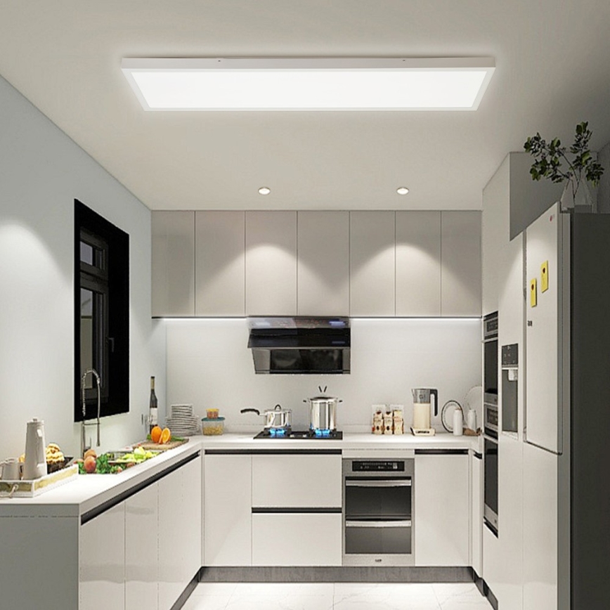 Brilagi - LED Badkamer plafondlamp FRAME LED/50W/230V 30x120 cm 3000/4000/6000K IP44 wit