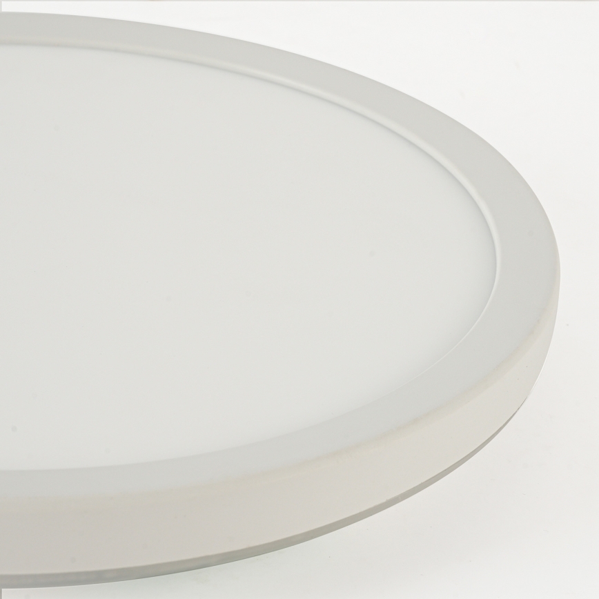 Brilagi - LED Badkamer plafondlamp ULTRA SLIM LED/18W/230V diameter 30 cm wit IP54