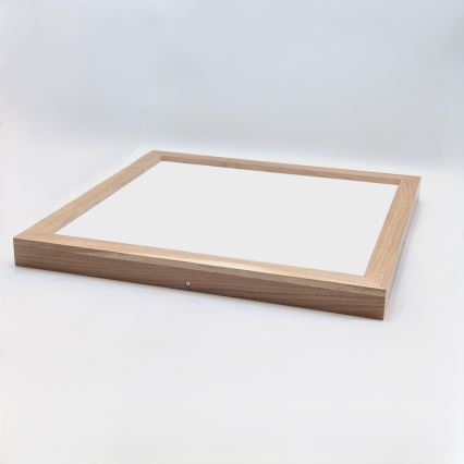 Brilagi - LED Plafondlamp WOODY FRAME LED/50W/230V 60x60 cm IP44 eiken