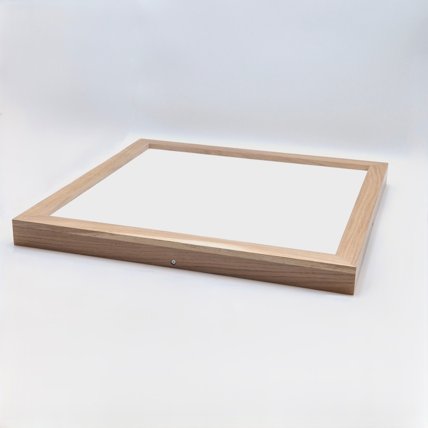 Brilagi - LED Plafondlamp WOODY FRAME LED/50W/230V 60x60 cm IP44 eiken