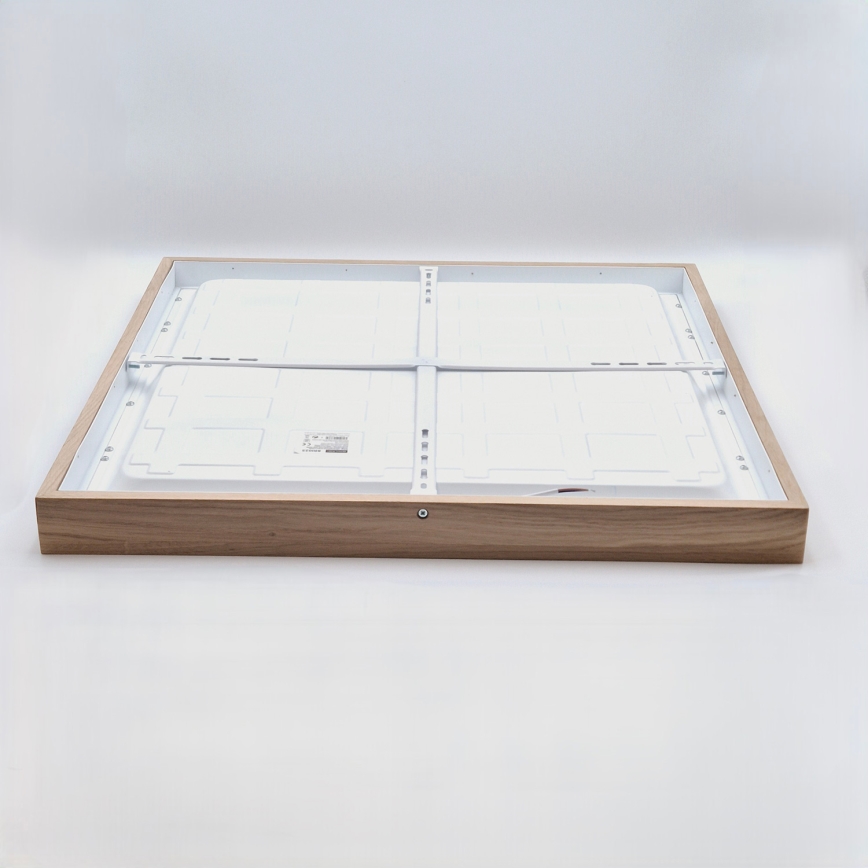 Brilagi - LED Plafondlamp WOODY FRAME LED/50W/230V 60x60 cm IP44 eiken