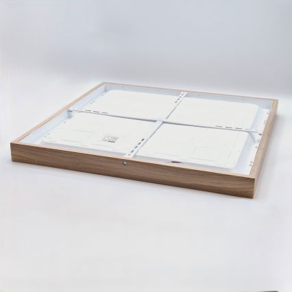 Brilagi - LED Plafondlamp WOODY FRAME LED/50W/230V 60x60 cm IP44 eiken