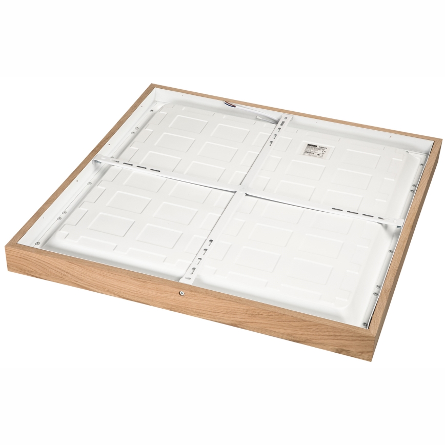Brilagi - LED Plafondlamp WOODY FRAME LED/50W/230V 60x60 cm IP44 eiken