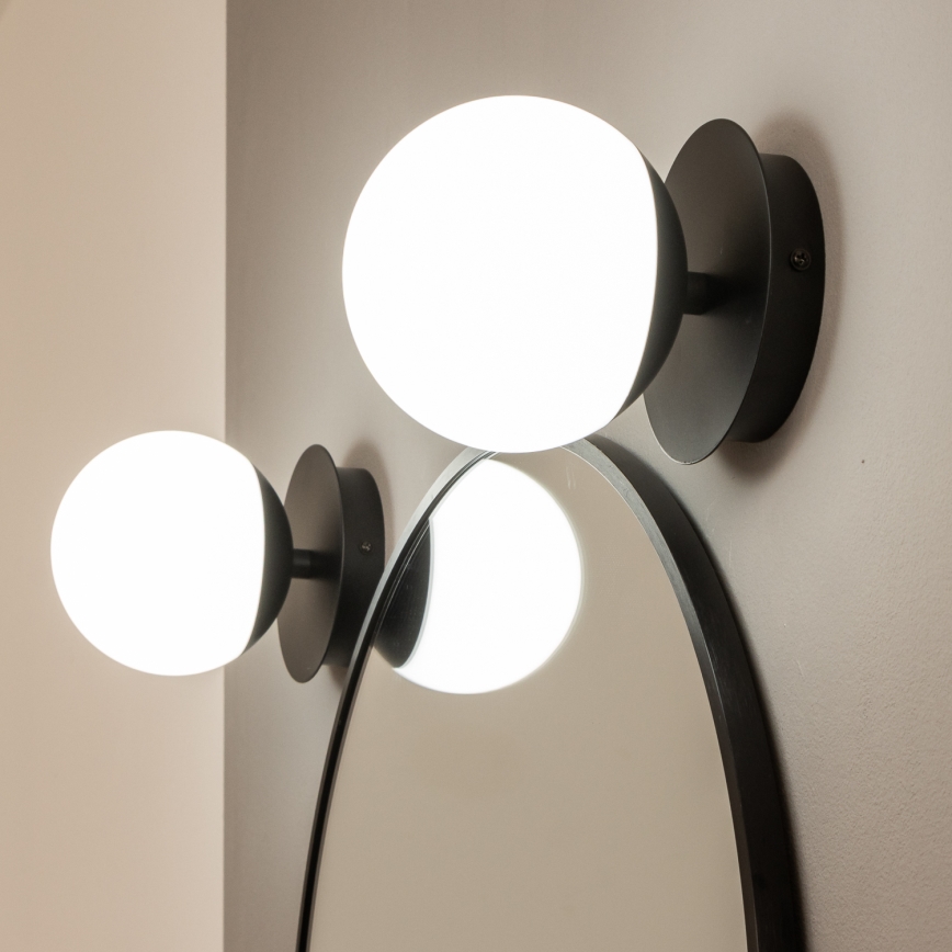 Brilagi - LED-badkamerwandlamp BALL LED/6W/230V 3000/4000/6500K IP44 zwart