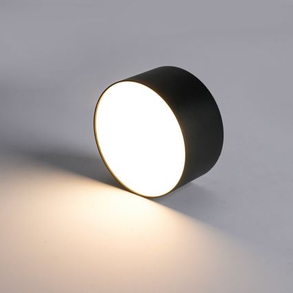 Brilagi - LED-plafondlamp voor badkamer FORIS LED/14W/230V Ø 12 cm zwart IP44